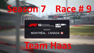 F1 Manager 2022 Season 7 Team Haas Race 9