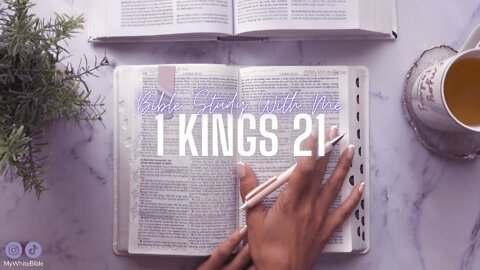Bible Study Lessons | Bible Study 1 Kings Chapter 21 | Study the Bible With Me