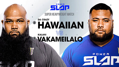 First-ever Super Heavyweight Title Match | Da Crazy Hawaiian vs Kalani Vakameilalo | Power Slap 5 Full Match