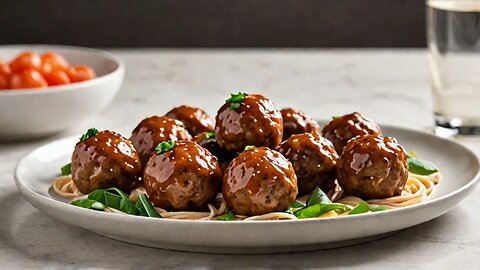 Savory Asian Meatballs