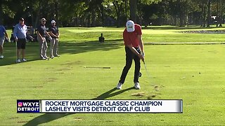 Rocket Mortgage Classic champion Nate Lashley returns to Detroit