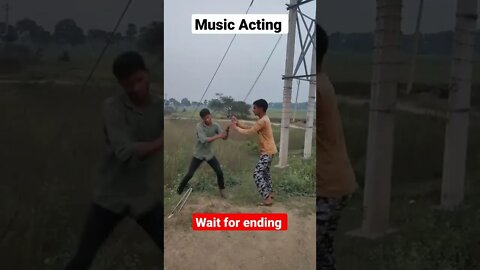 ACTION IN MUSIC ll 🥰🥰😜😜🥰 #shorts #ashortaday #chandanartacademy #trend #funny #ashishchanchlani