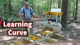 OS18 Learning Curve - Frontier Sawmills New Portable Sawmill