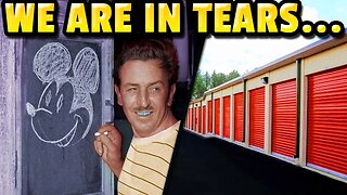 We Found ORIGINAL Disney Artwork... I Bought An Abandoned Storage Unit!