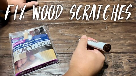 How To Fix Wood Scratches