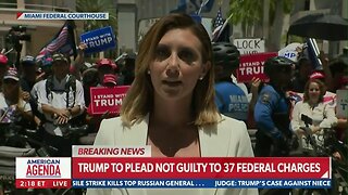 LIVE - President Trump at Miami Federal Courthouse (June 13, 2023)