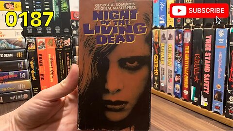 [0187] NIGHT OF THE LIVING DEAD (1968) VHS [INSPECT] [#nightofthelivingdead #nightofthelivingdeadVHS