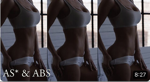 A** & Abs 10 Mins | Repeat this 3 times for a flat tummy & Perky Booty