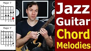 How to Play Jazz Guitar Chord Melodies