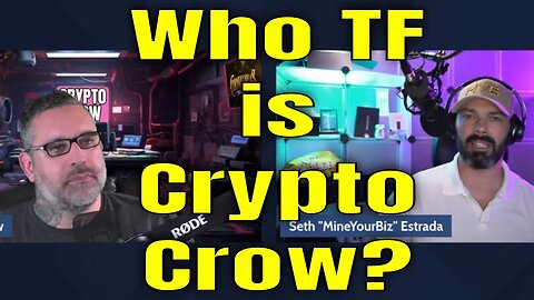 Who TF is @CryptoCrowOfficial?