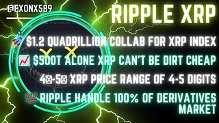 🚀 $1.2Q COLLAB XRP INDEX 📈 $500T ALONE XRP 4⃣-5⃣ 4-5 DIGITS 💯RIPPLE HANDLE 100% DERIVATIVES MRKT