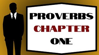 30 Days of Proverbs: Proverbs 1