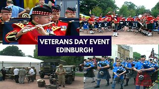 Armed Forces Day in Edinburgh – Royal Mile Parade to Princes Street Gardens [Live Event]