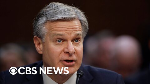 🔴LIVE: FBI Director Christopher Wray details $11.3 billion budget request at Senate hearing CBS News