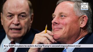 Key GOP senators to watch during Trump's second impeachment trial