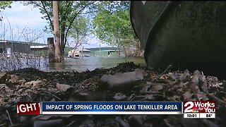 Impact of Spring Floods on Lake Tenkiller Area