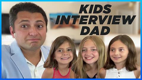 Author Dad Gets Interviewed By His Kids!