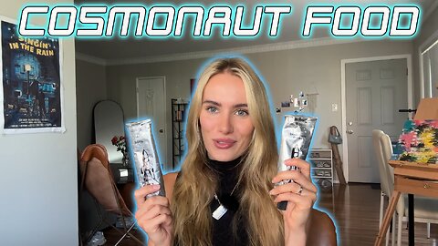 Russian Girl Tries Cosmonaut Space Food For The First Time!!