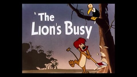 1950, 2-18, Looney Tunes, The Lions Busy