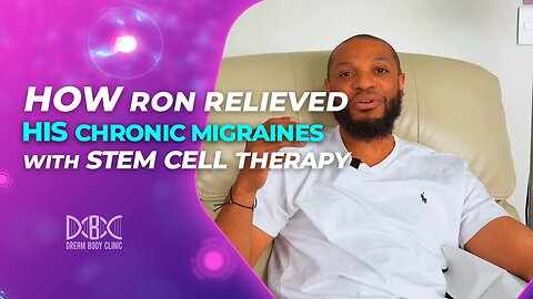 How Ron relieved his chronic migraines with stem cell therapy