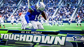 DK Metcalf: The Best Receiver in Madden NFL 23 | Seahawks Gameplay Highlights