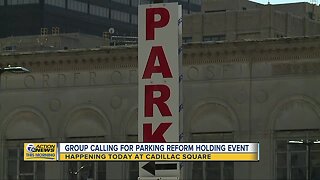 Group calling for parking reform to take over parking spots in Detroit