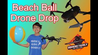 Beach Ball Drone Drop