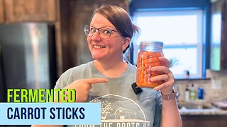 Fermented Carrots: A Probiotic Powerhouse | Every Bit Counts Challenge Day 22