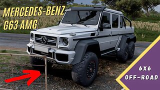 Mercedes-Benz G63 AMG 6x6 OFF-ROAD // Forza Horizon 5 Gameplay "4K"