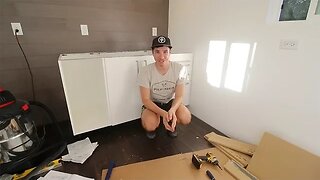 Tiny House Ikea Kitchen... Day 1