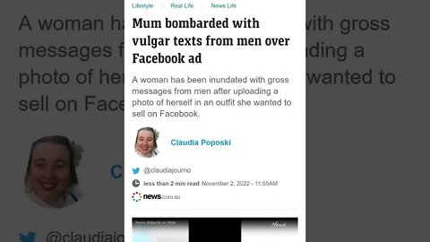Mum Bombarded With Vulgar Texts #Shorts