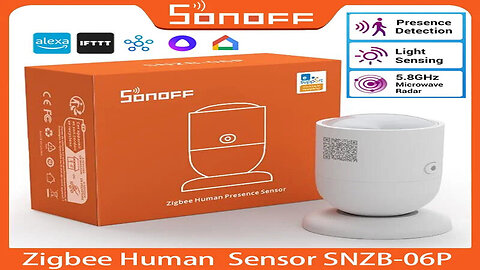 Transform Your Space with SONOFF Zigbee Presence Sensor : Compatible with Google, Alexa, and Alice