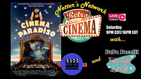 Netter's Network Retro Cinema Presents: Cinema Paradiso