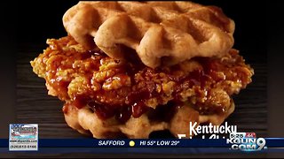 KFC now selling chicken and waffles