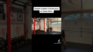 The Kettlebell Snatch Ladder: 2 Variations