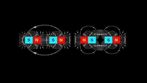 How a magnet attracts from a distance