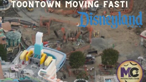 Toontown is Progressing Rapidly! | Disneyland Park | Disneyland Resort