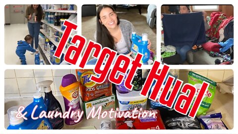 Target Haul & Extreme Laundry Motivation 🧺 | Let’s get the laundry done!