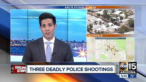 Mesa police confirm man shot and killed was homicide suspect