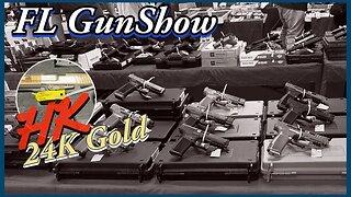 24K Gold Pistol, Smoke Grenades, Sig Sauer P365 X Macro & Trump Force One #gunshow #freedomsticks