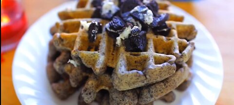 How To Make Oreo Waffles | Simply Bakings