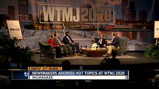 Local and state lawmakers address various topics at WTMJ 2020
