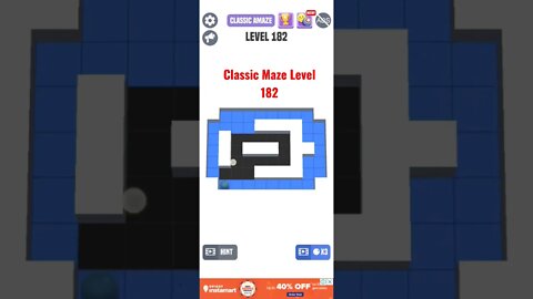 Classic Maze Level 182. #shorts