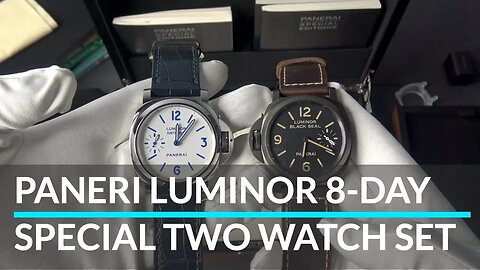 Unboxing the Panerai Two Watch 'Maiale' Special Edition - WOW!