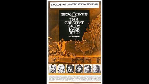 Trailer - The Greatest Story Ever Told - 1965