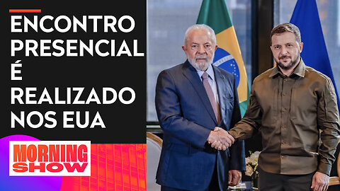 Lula sobre encontro com Zelensky: “Boa conversa”