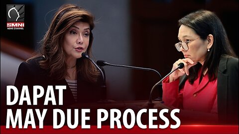 Pastor Apollo, dapat bigyan ng due process —Sen. Imee Marcos