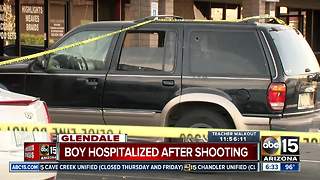 6-year-old shot in Glendale while in a family car