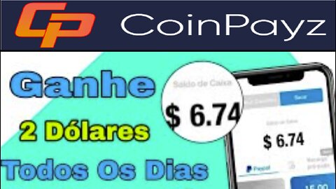 COINPAYz Multicurrency - Faça $2 por dia com CryptoCurrency grátis | Saque Instantâneo