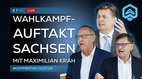 🟥 LIVE | AFD-Wahlkampf-AUFTAKT in SACHSEN | mit KRAH, GOTTSCHALK u.A. | #KOMMENTAR
